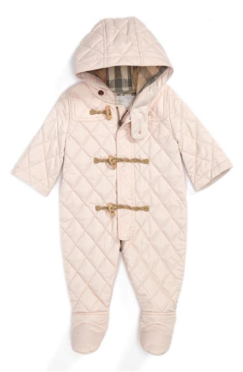 burberry babygrow|burberry snowsuit baby girl.